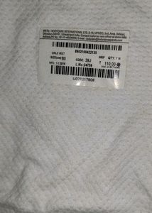 Bodycare White Camisole (2pc)