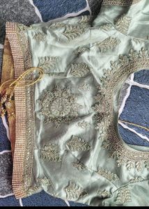 Elegant Embroidered Indian Lehenga