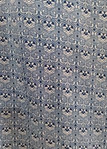 Floral Blue Stole