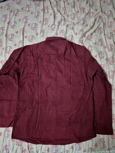 Maroon Casual Shirt