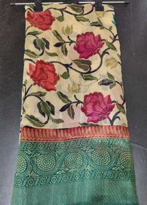 Floral Print Saree