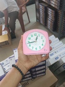 Pink Quartz Alarm Clock