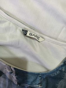 ᡣ𐭩 •｡ꪆৎ ˚⋅Denim print design Top