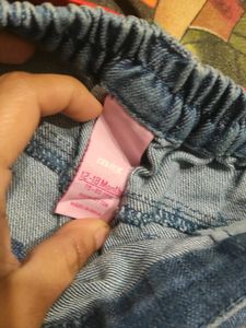Girls Jeans 12-18 Months