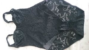 Black Lace Bodysuit