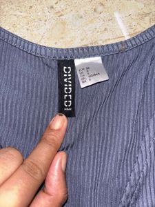 Ribbed H&amp;M Top