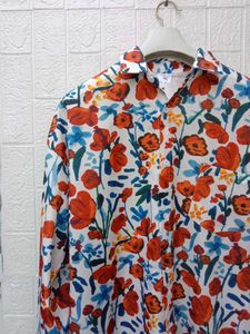 New with tag Pinterest Korean Floral Print Blouse