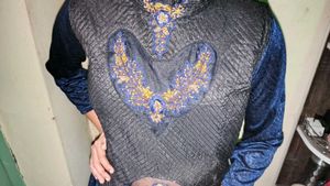 Stylish Embroidered Women's Ethnic Gown