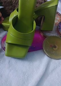 Lavie Lime Platform Heels - Party Ready!