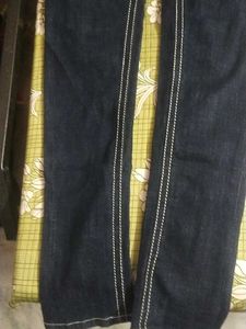 Stylish Dark Blue Denim Jeans