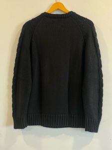 Jack &amp; Jones- Black Knit Sweater (L)