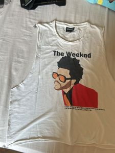 The Weeknd Extended Sleeveless T Shirt