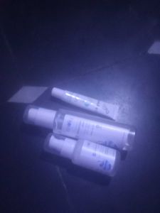 britening kit  ( plum rice toner +  10%