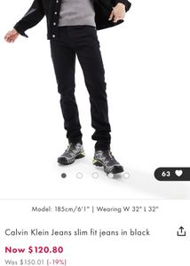 Calvin Klein jeans