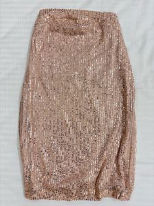 Sparkling Sequin Midi Skirt