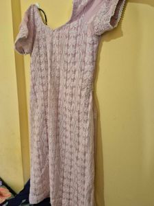 Embroidered Kurta And Pyajama With Duppta