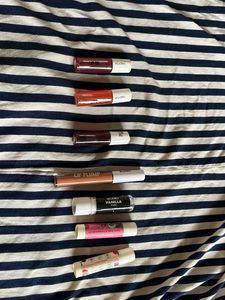 Combo Of 5 Zudio Lippies & 2 Baby Chakra Lip Balms