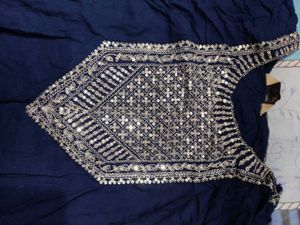 Navy Blue Kurti