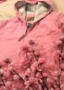 Pink Hooded Jacket