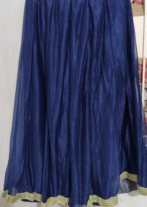 Elegant Navy Blue Skirt