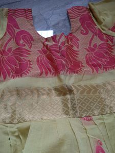 Party Wear Maternity Feeding Kurti Umbrella Cut