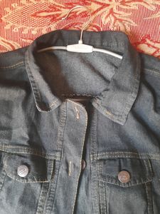 Jacket Cotton And Denim