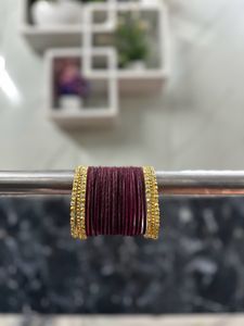 Maroon Color Singale Hand Bengale