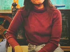 high neck sweater top