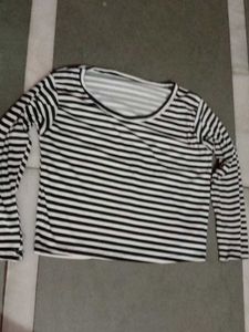 Striped Long Sleeve Top