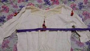 Stylish Off-Shoulder White Top