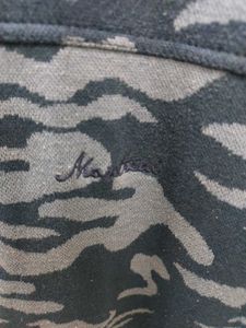 Navy Reversible Blue and patterned Sleeveless