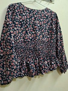Floral Long Sleeve Top