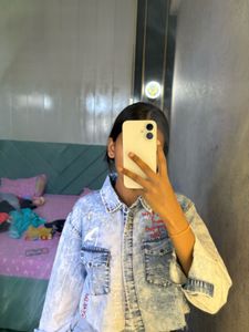 Acid Wash Denim Jacket