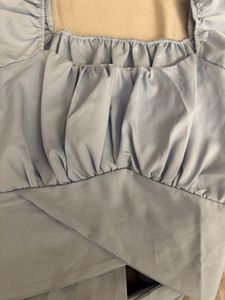 Blue Knot Top