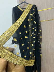 Elegant Black Ethnic Gown