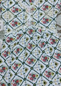 Patterned Casual Dress