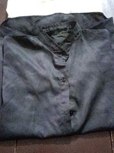 Combo of 2 Men Shirts - Black &amp; White