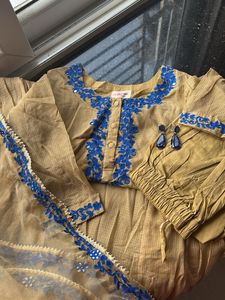 Elegant 3-Piece Salwar Suit Set with Inner