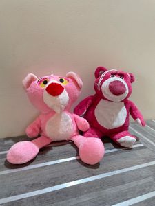 💖 Pink Plush Toy Combo – Adorable & Fun! 💖