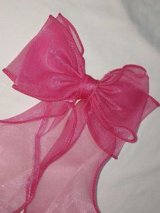 Pink Bow Hair Accessory