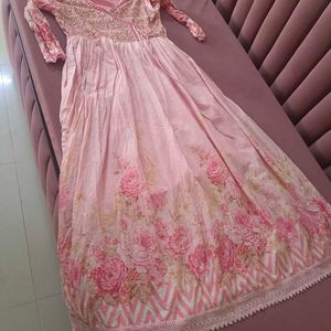 Long Cotton Anarkali