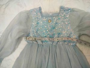 Sparkly Blue Tulle Dress