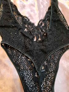 Black Lace Bodysuit