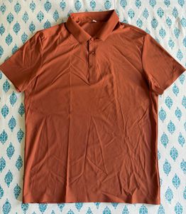 Rust Colored Polo Shirt