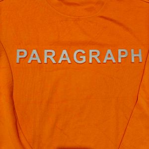 Paragraph Orange Crewneck Sweatshirt