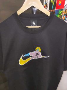 NIKE X NARUTO EMBROIDERY OVERSIZE TEE 😎🔥👀