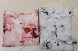New Floral Print Tops