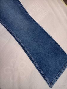 SHEIN Boot cut Blue Denim Jeans