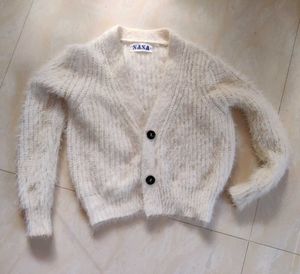 Heavy Furry Oversized Cardigan