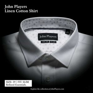 White Linen Cotton Shirt